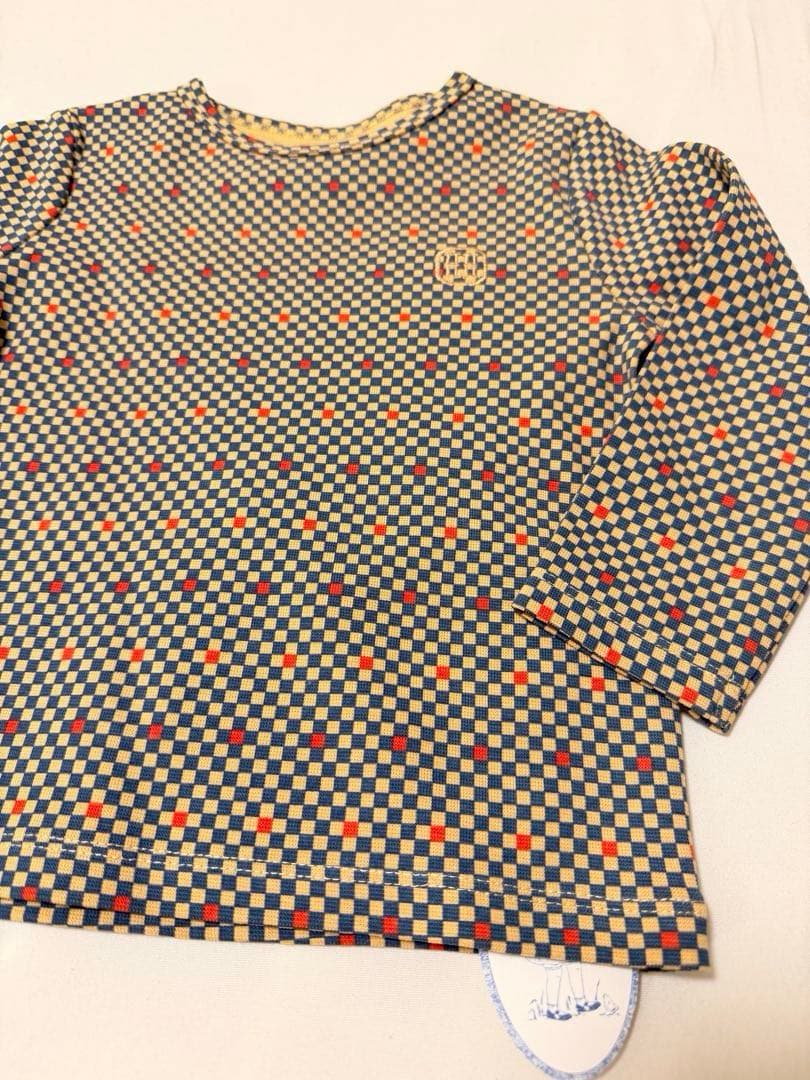は*ん様 house on the hill L/S Tee (Checker)