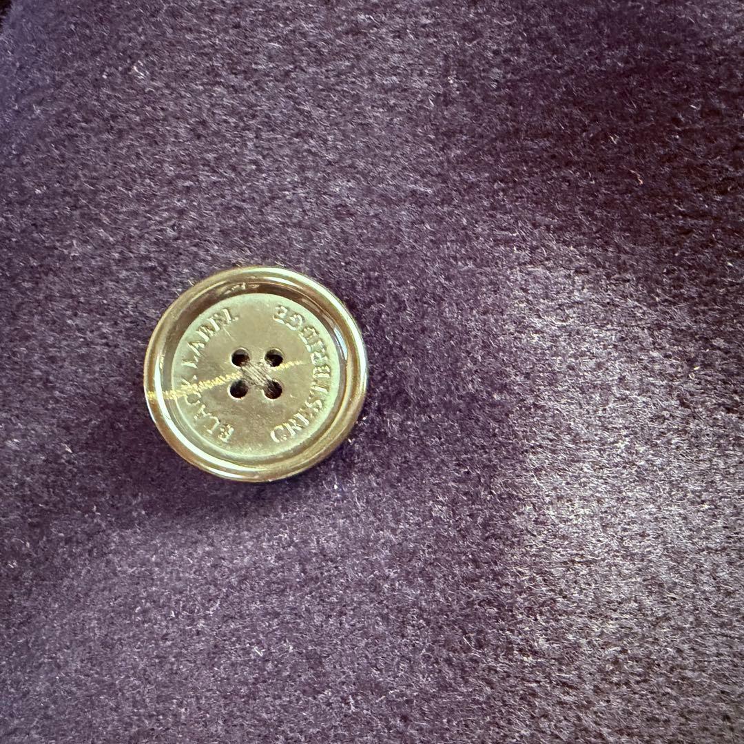 BLACK LABEL ネイビー ウールトレンチコート