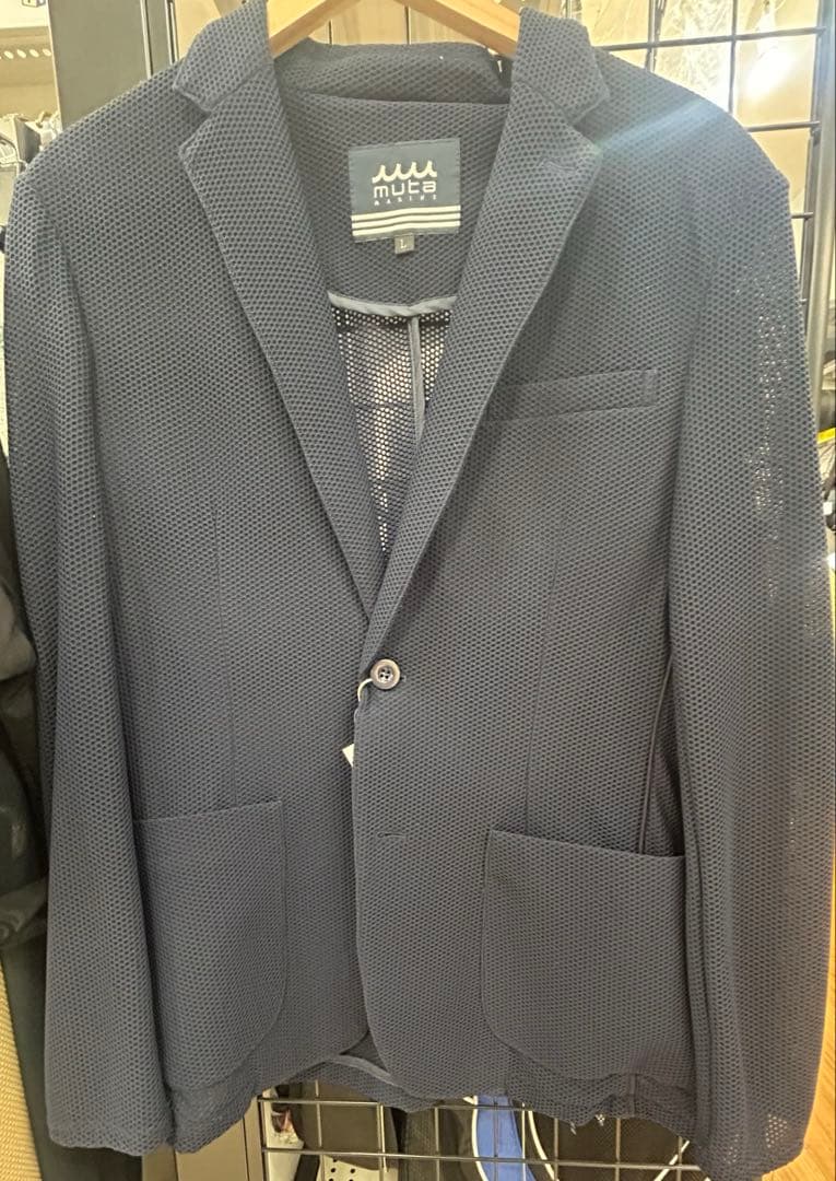 ムータマリン　メッシュ　テーラードジャケット