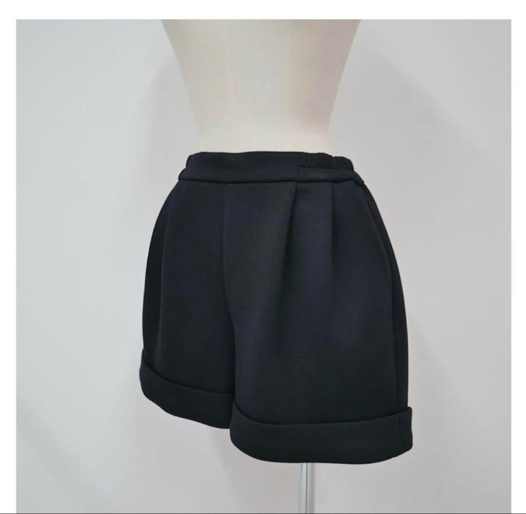 ☆新品未使用タグ付き☆リンカブル.ボンディングショートパンツ ブラック Sサイズ
