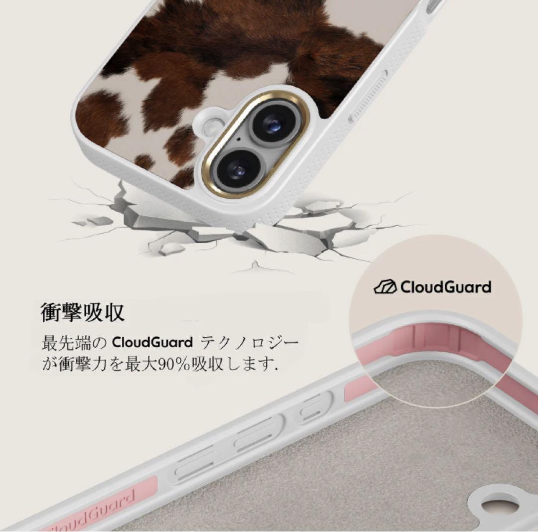 新品）BURGA マーブル模様 iPhone17ケース　高級ライン