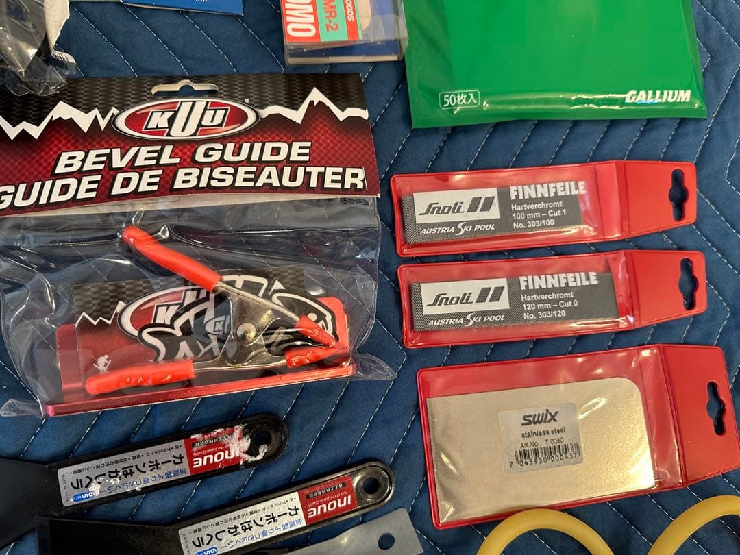 スキー保守＆チューンナップツール 一式