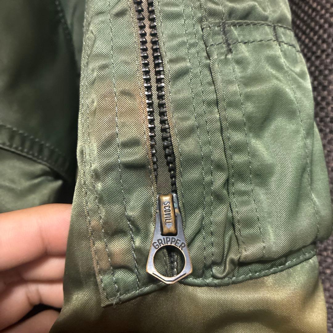d*0様 60s-70s 米軍実物 CWU-45/P フライトジャケット SCO