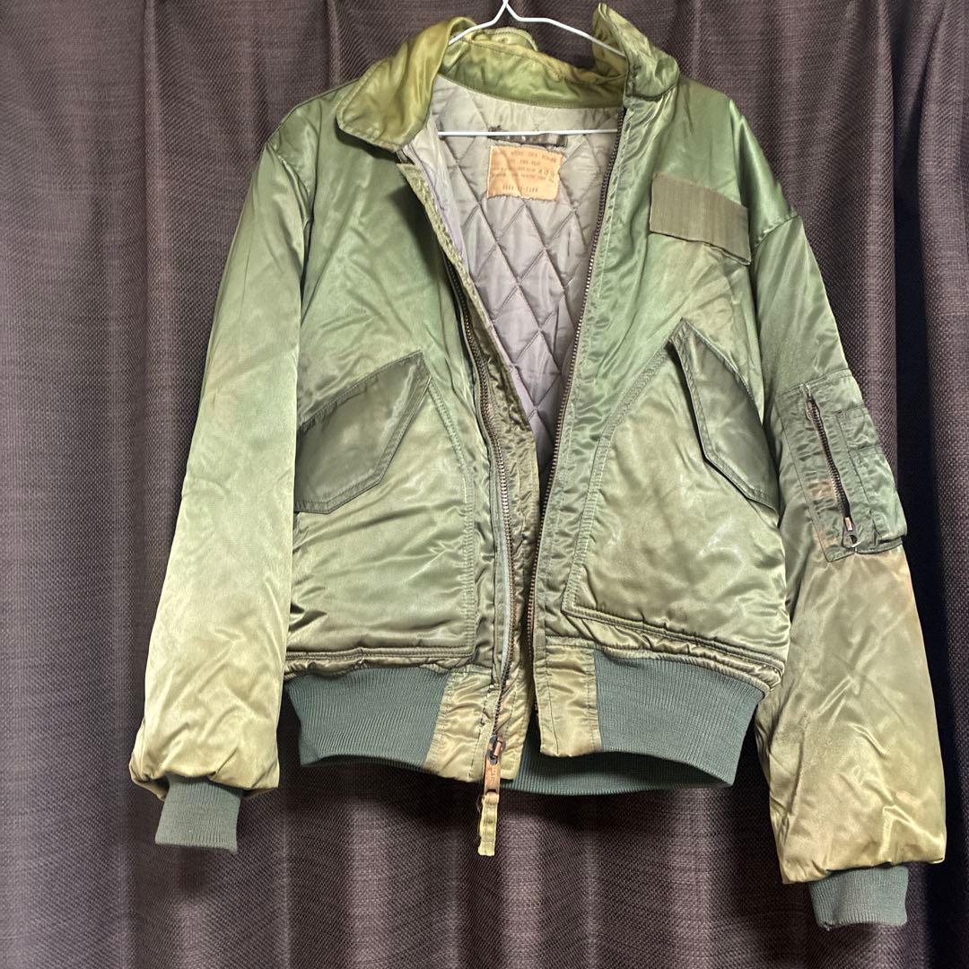 d*0様 60s-70s 米軍実物 CWU-45/P フライトジャケット SCO