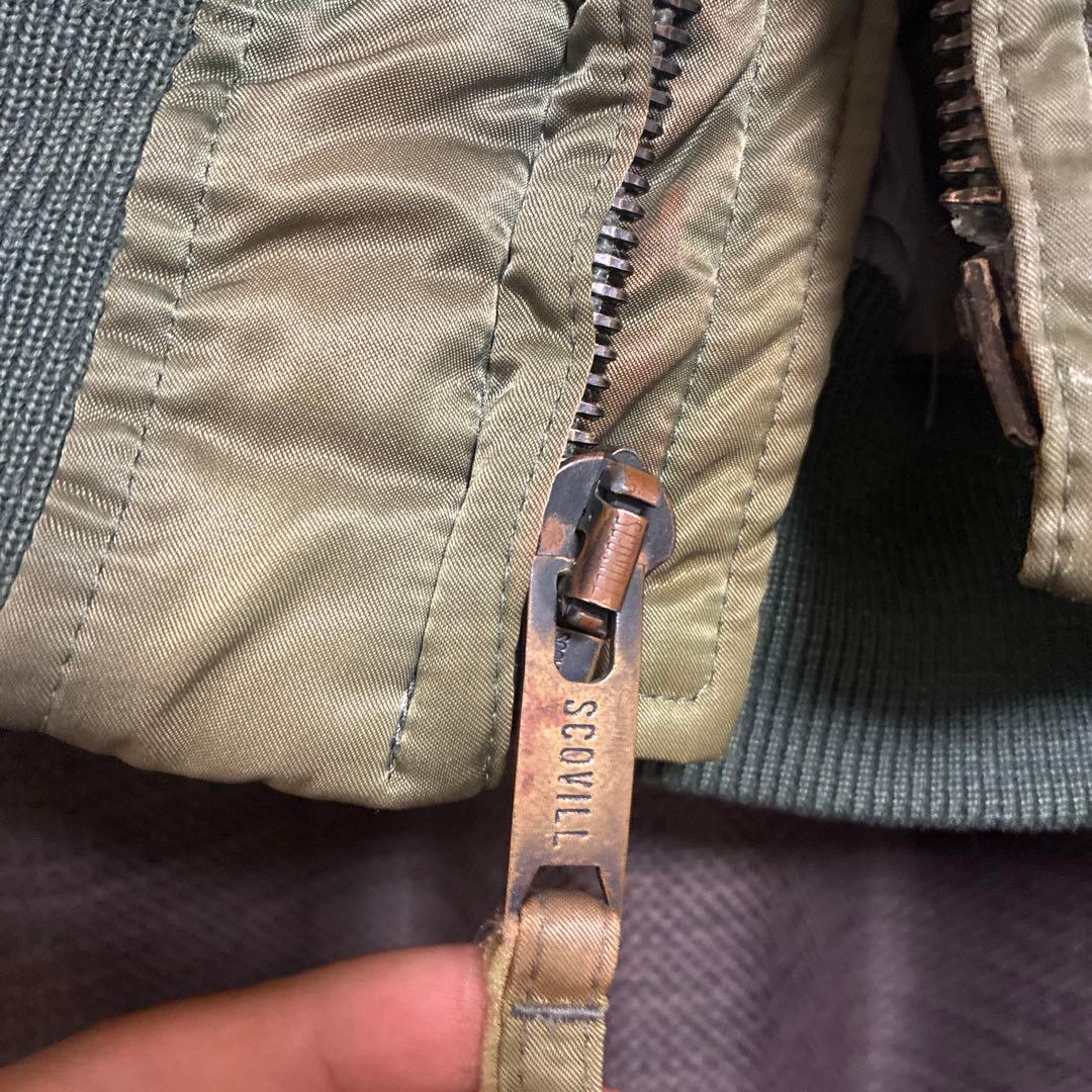 d*0様 60s-70s 米軍実物 CWU-45/P フライトジャケット SCO