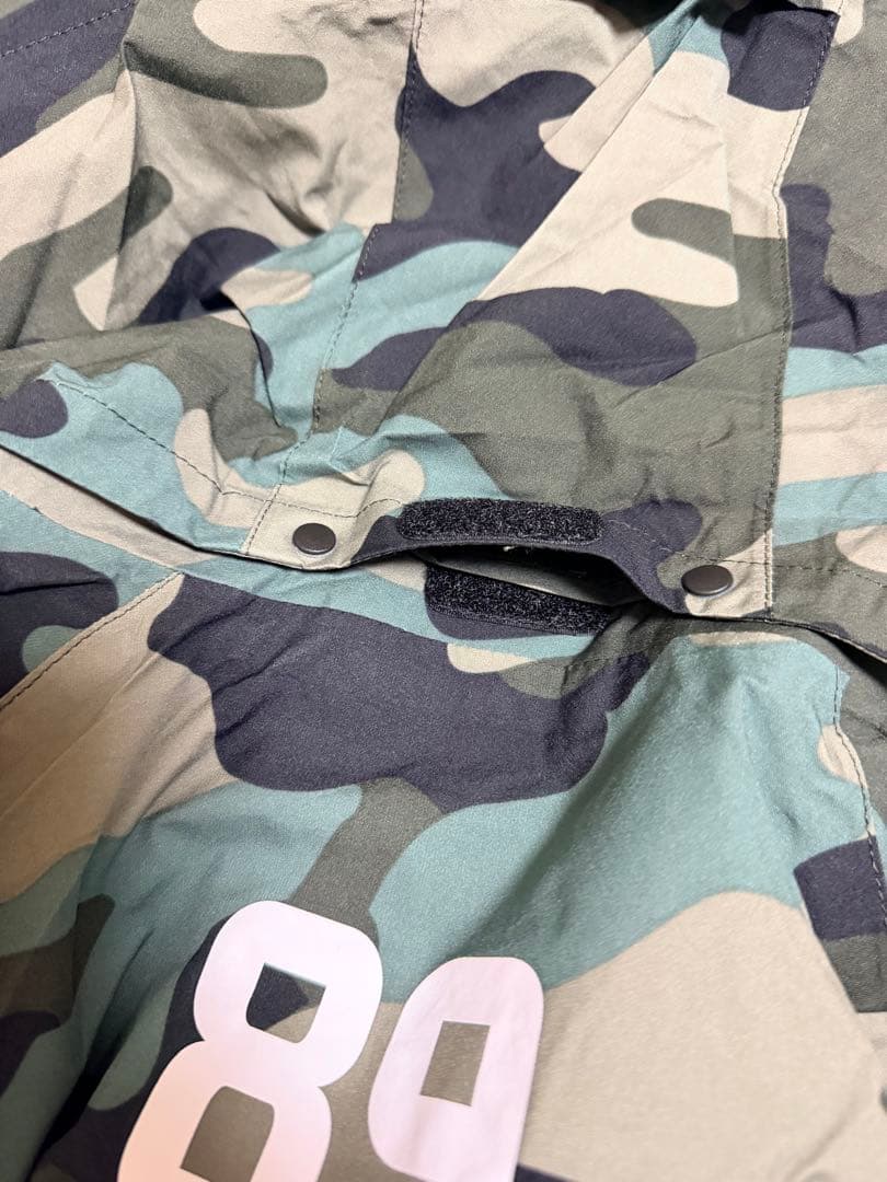 パーリーゲイツ　レインウェア　上下　セットアップ　カモフラ　迷彩　サイズ4