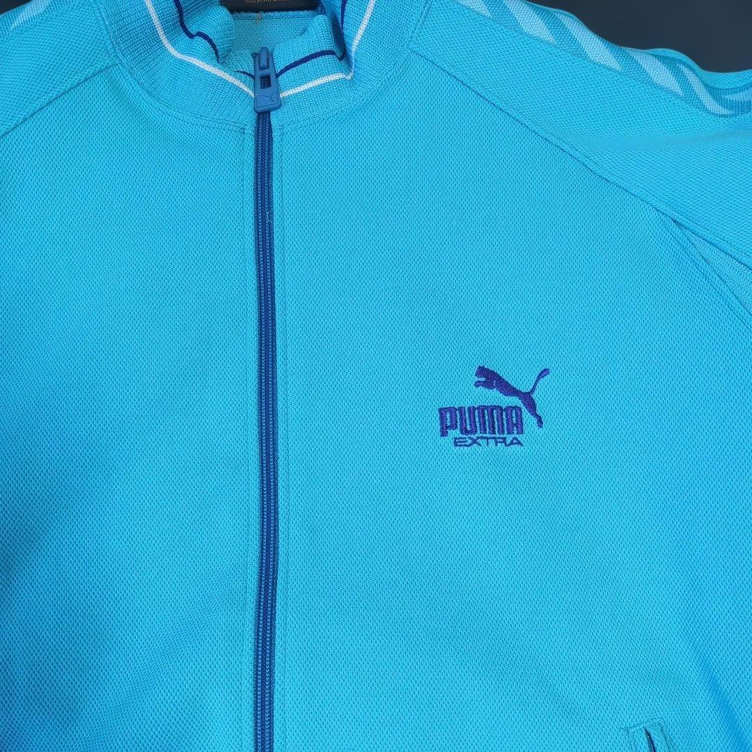 PUMA EXTRA　ヒットユニオン製　トラックジャケット　刺繍ロゴ　サイズ0