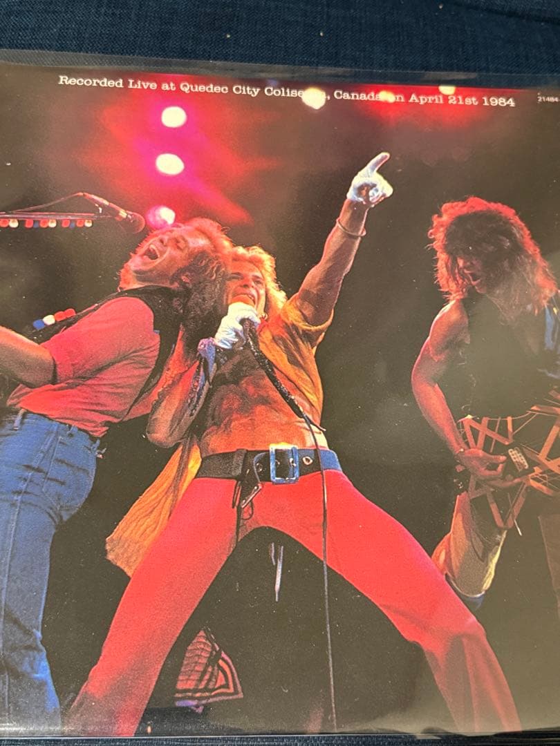 van halen 超名盤summer time live 2lp