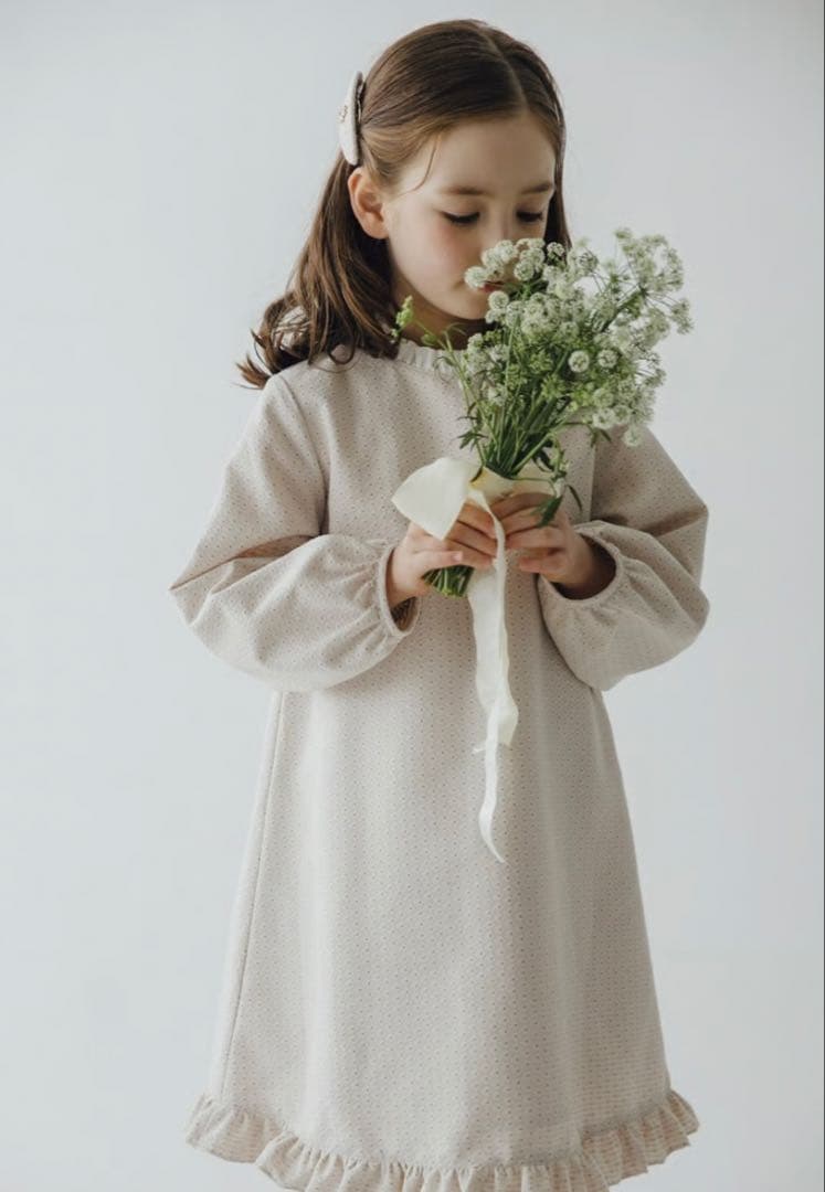 ワンピース june little closet / Laria ecru 120