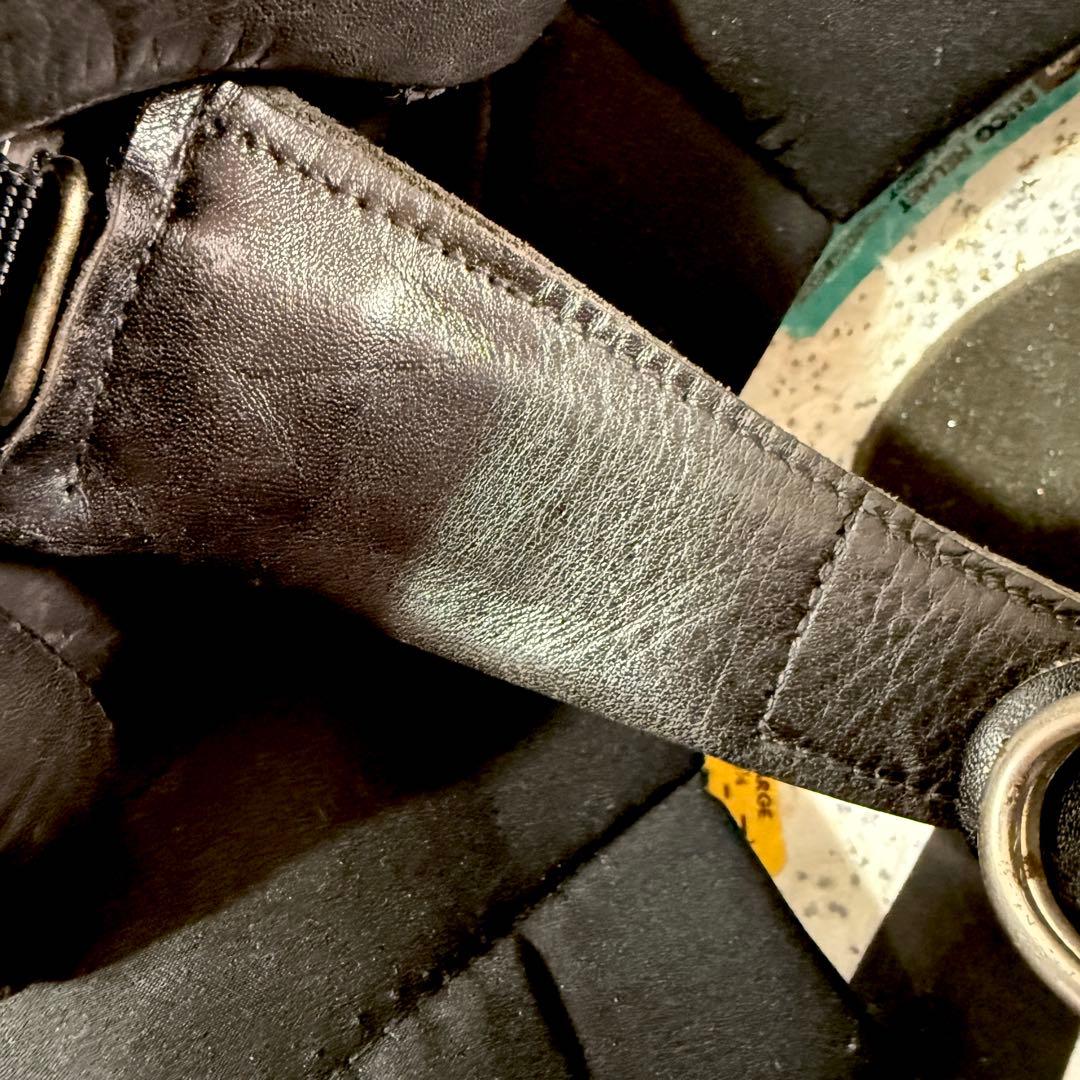 超レア ブコ bucoビンテージ本革イアパット 本革ストラップ 58-60cm