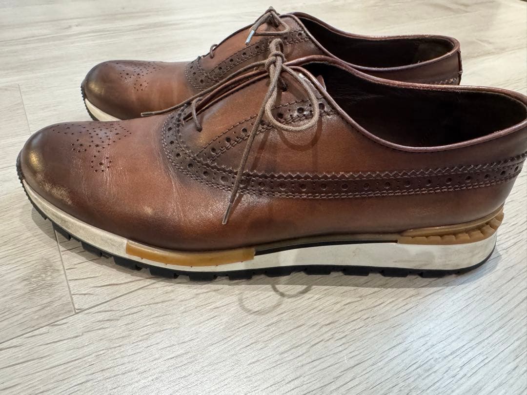 ベルルッティ ファストトラック パティーヌレザースニーカー