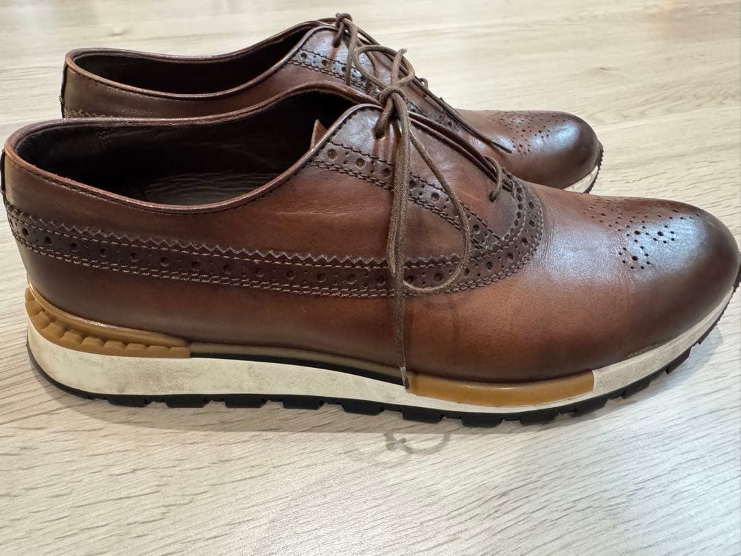 ベルルッティ ファストトラック パティーヌレザースニーカー