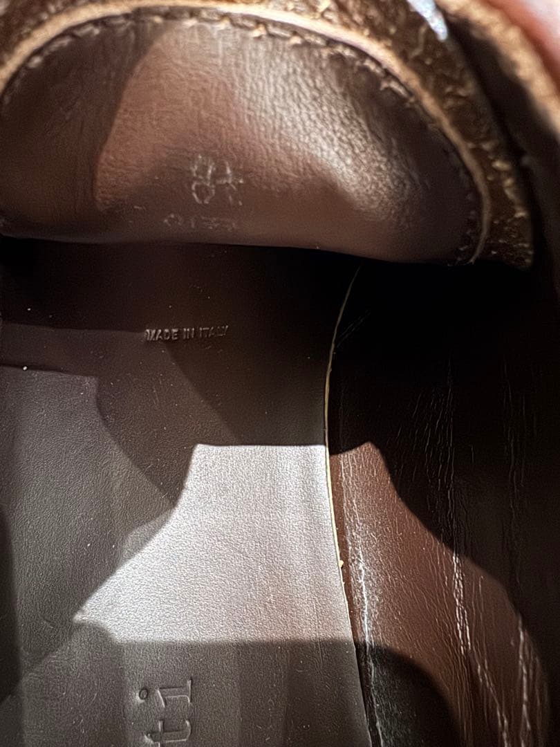 ベルルッティ ファストトラック パティーヌレザースニーカー