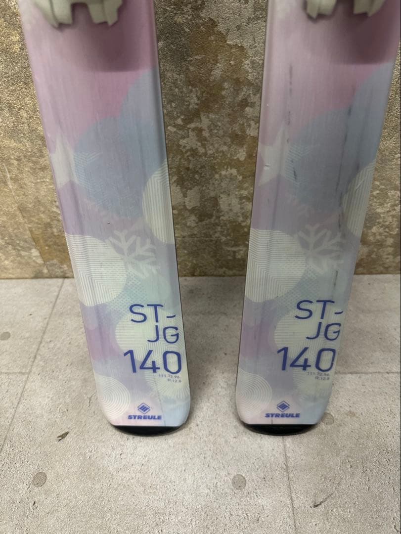 ⑰STREULE キッズスキー フルセット