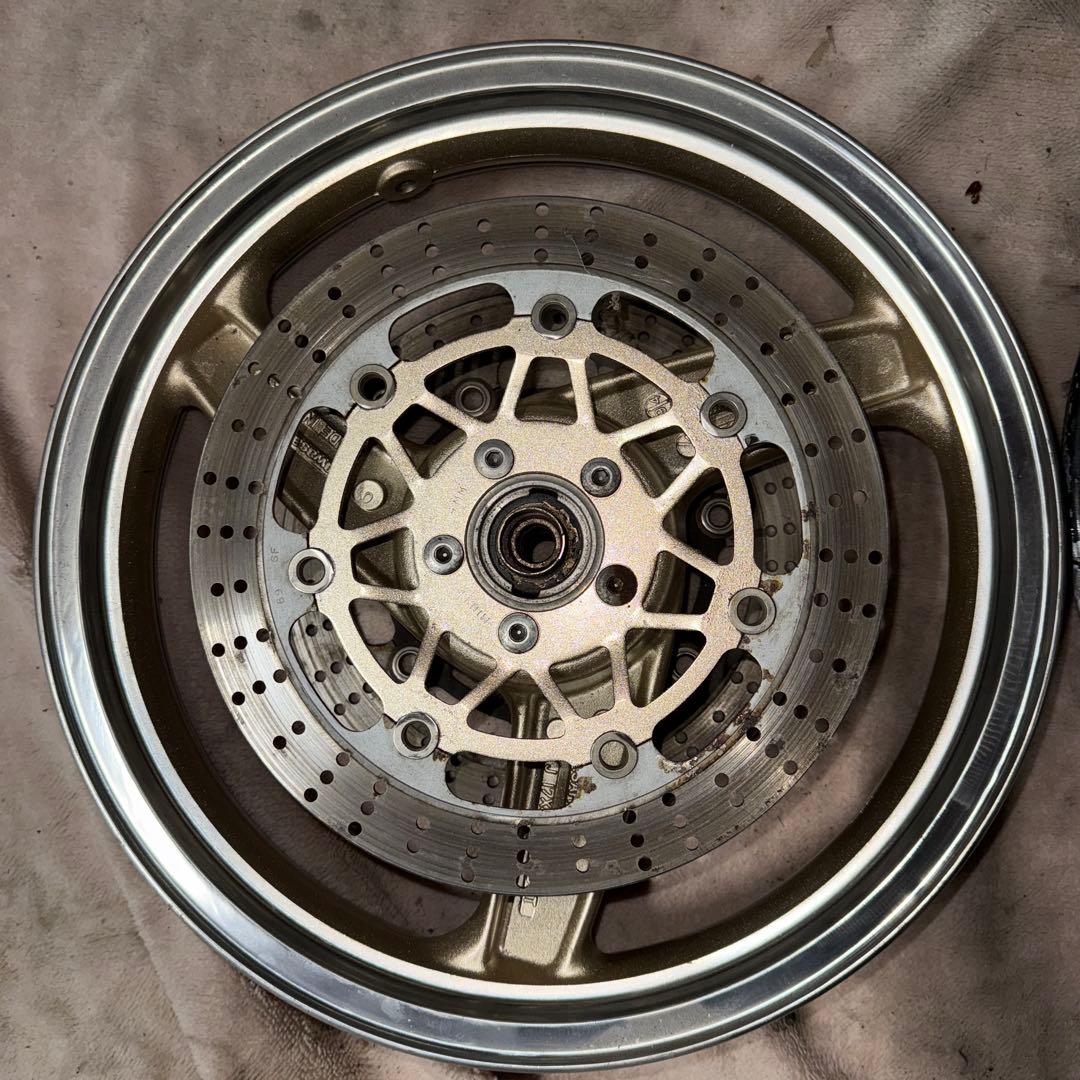 ZRX400 純正ホイール　塗装済み