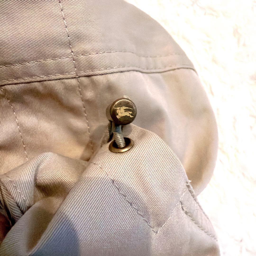 美品✨貴重4way 襟裏メガチェック バーバリーロンドン フォックスファー 36