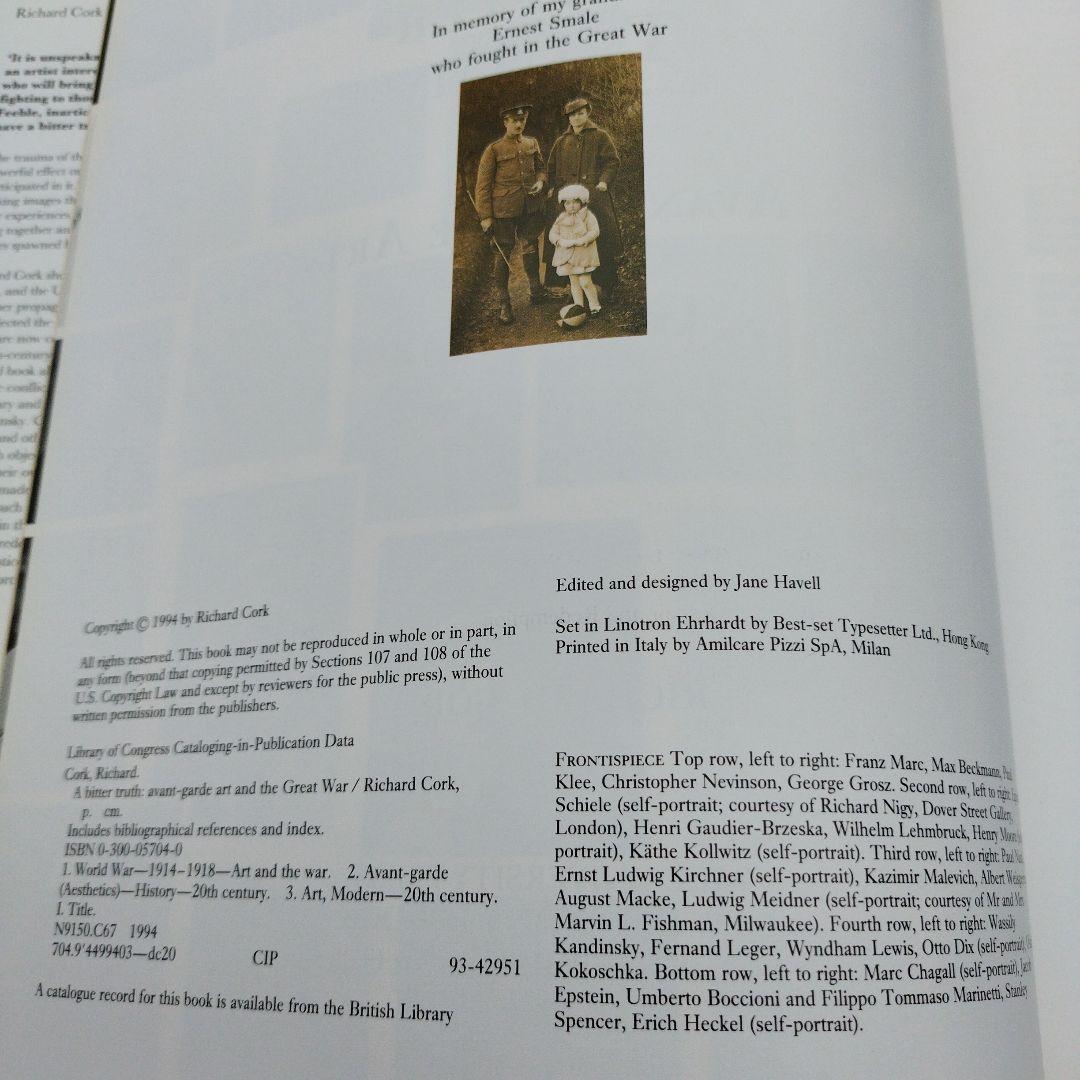 AVANT GARDE ART AND GREAT WAR CORK著