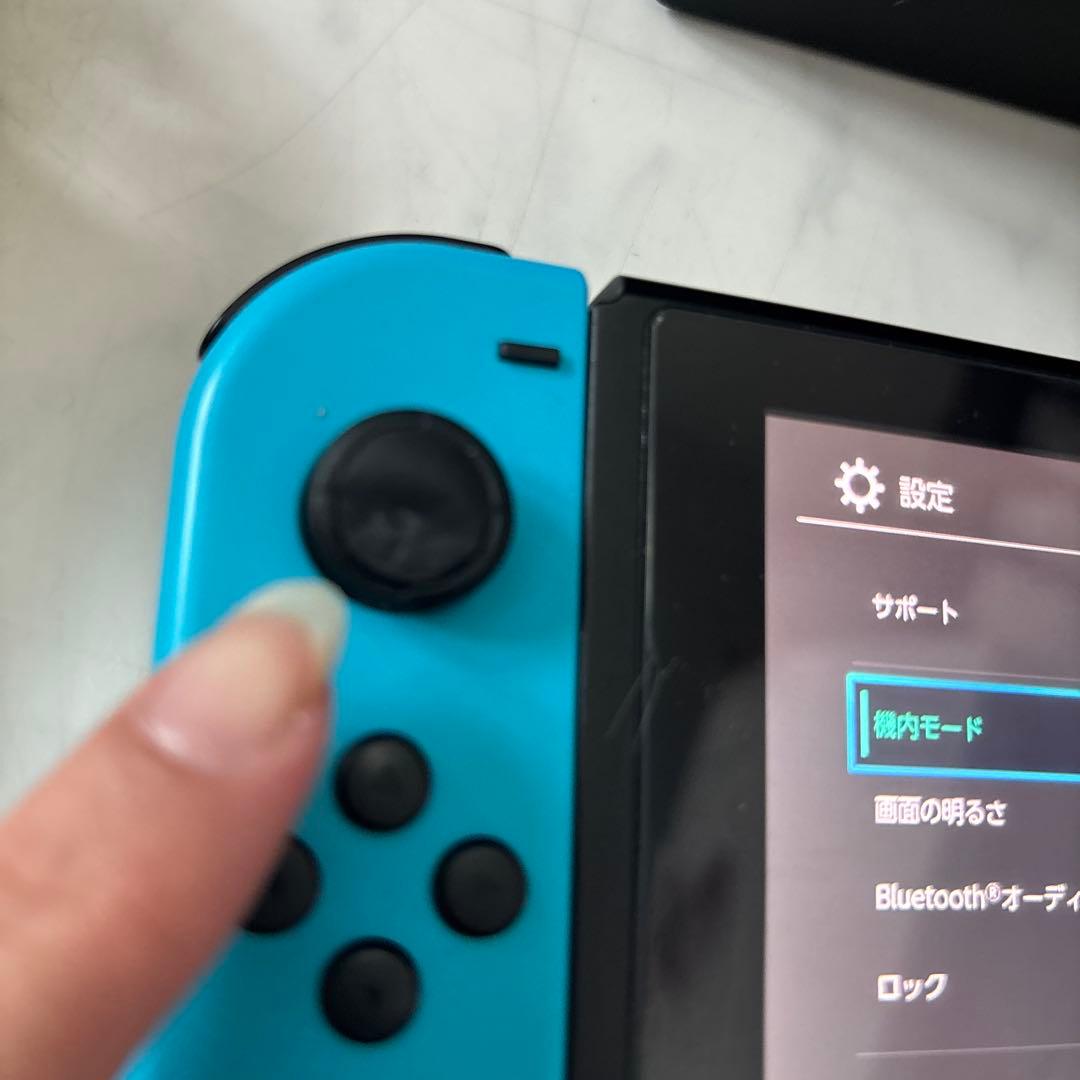 付属品多数Nintendo Switch本体 赤/青スプラ3ケースJoy-Con