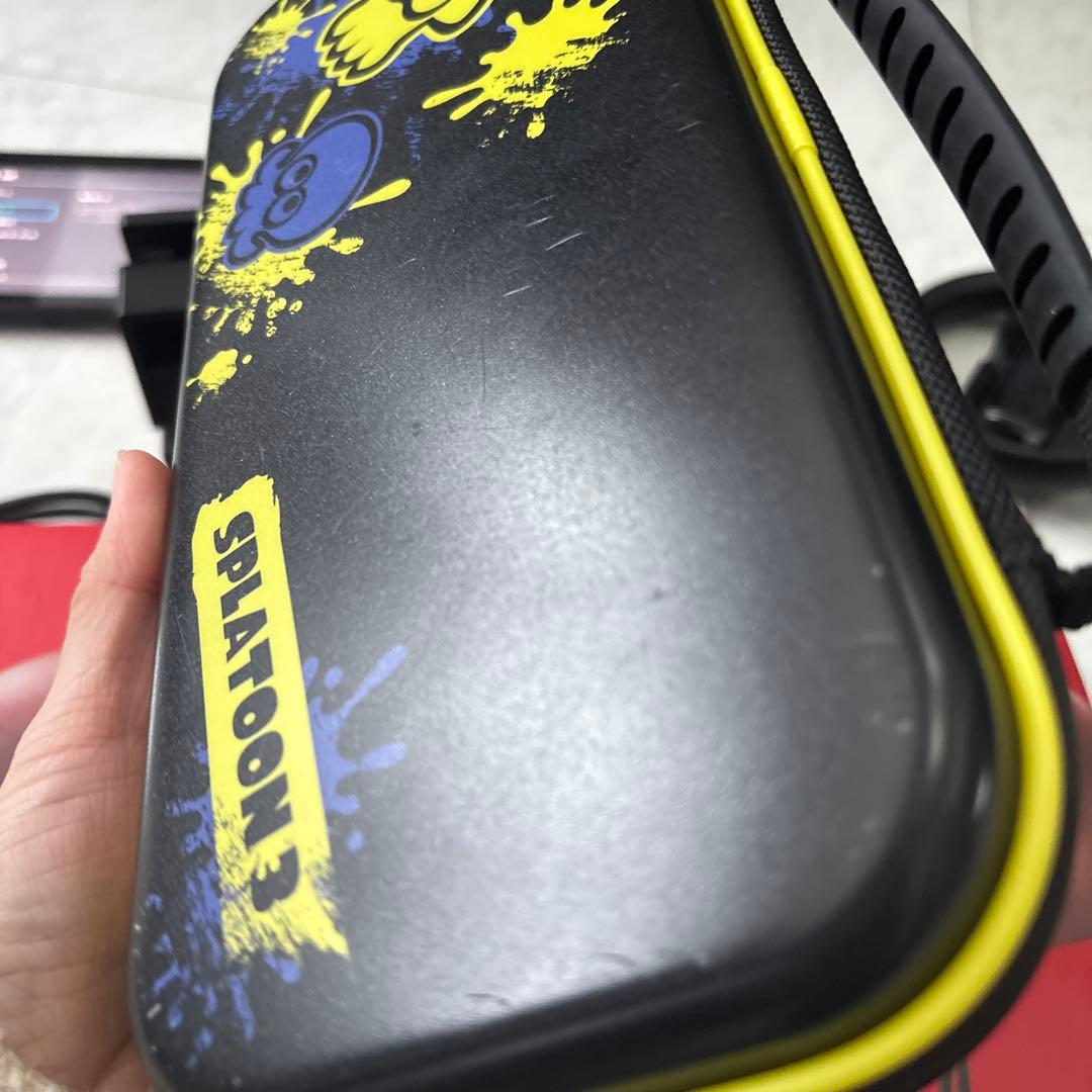 付属品多数Nintendo Switch本体 赤/青スプラ3ケースJoy-Con