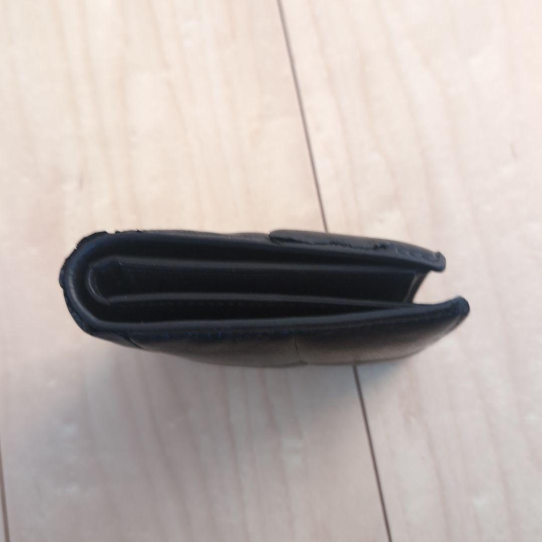 BOTTEGA VENETA 二つ折り財布 黒