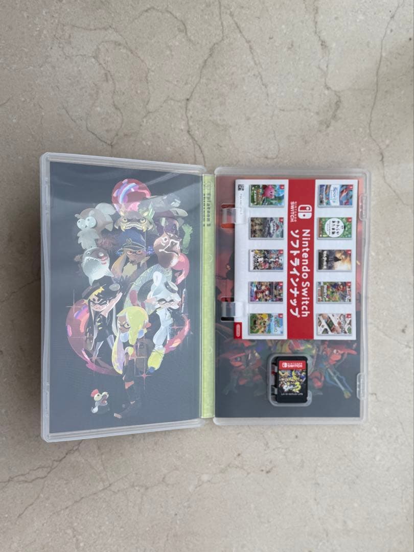 NintendoSwitch ゲーム スプラトゥーン3、マリオ3Dワールド、桃鉄