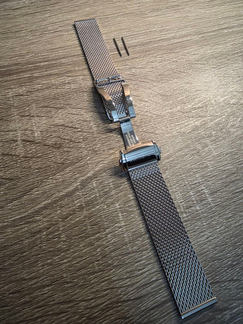 ハミルトン　純正メッシュメタルベルト