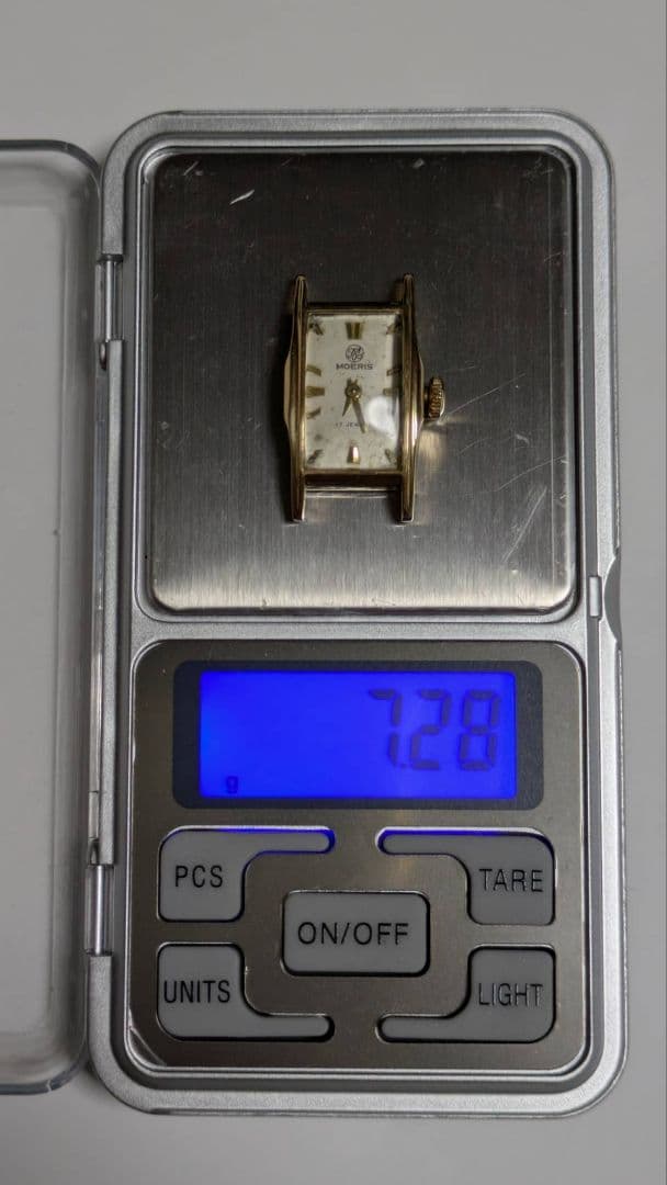 MOERIS モーリス 18K 手巻き時計 17ジュエル 金無垢 アンティーク