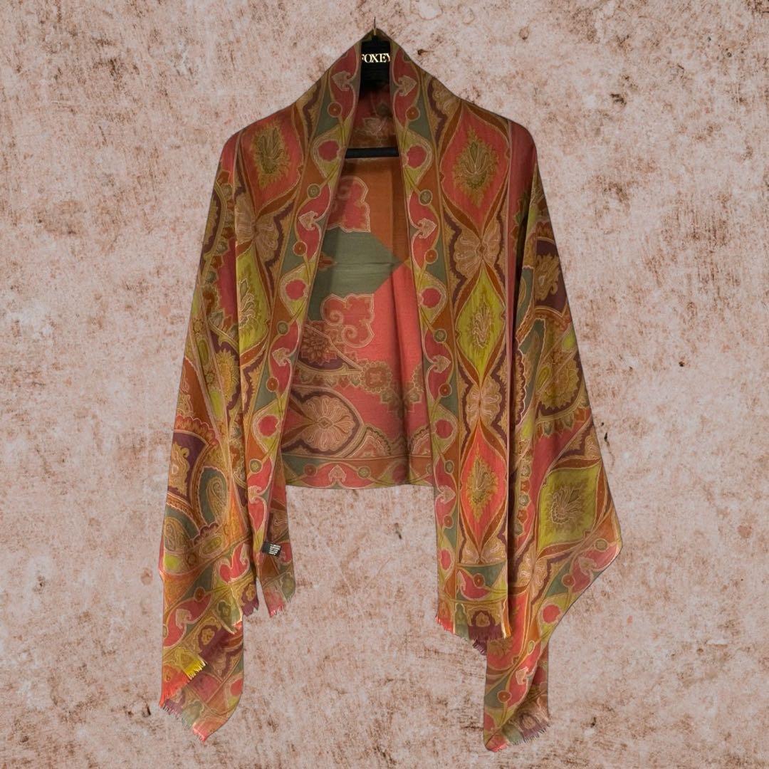 Etro エトロ　ペイズリー柄 大判ストール