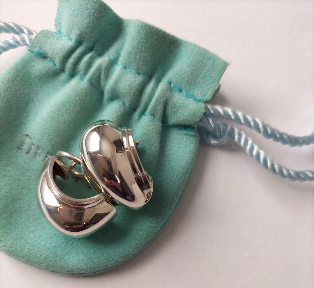 希少！ティファニードーム型ピアス