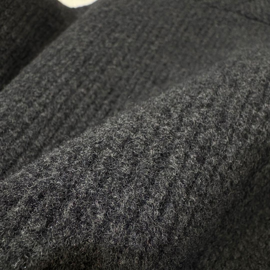 《美品》MEN’S TENORAS アンゴラ ベルト付 ロングコート XL