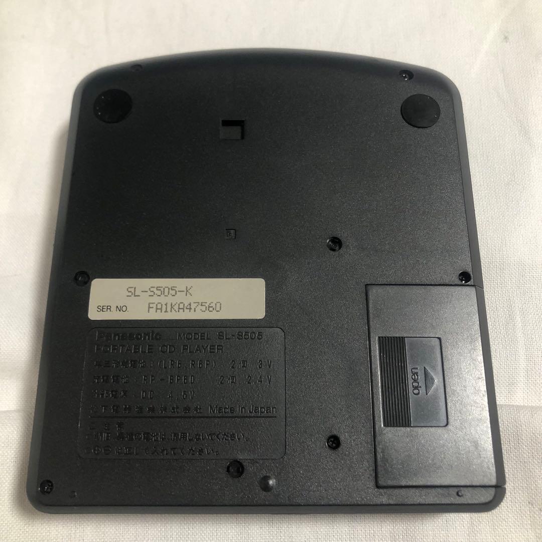 送料込★動作美品★Panasonic SL-S505 再生ok リモコン(未確認