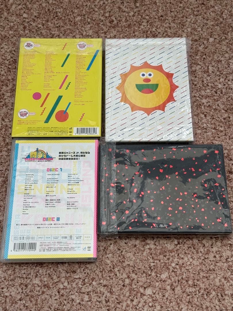 関西ジャニーズJr. 関ジュDVD 4枚セット