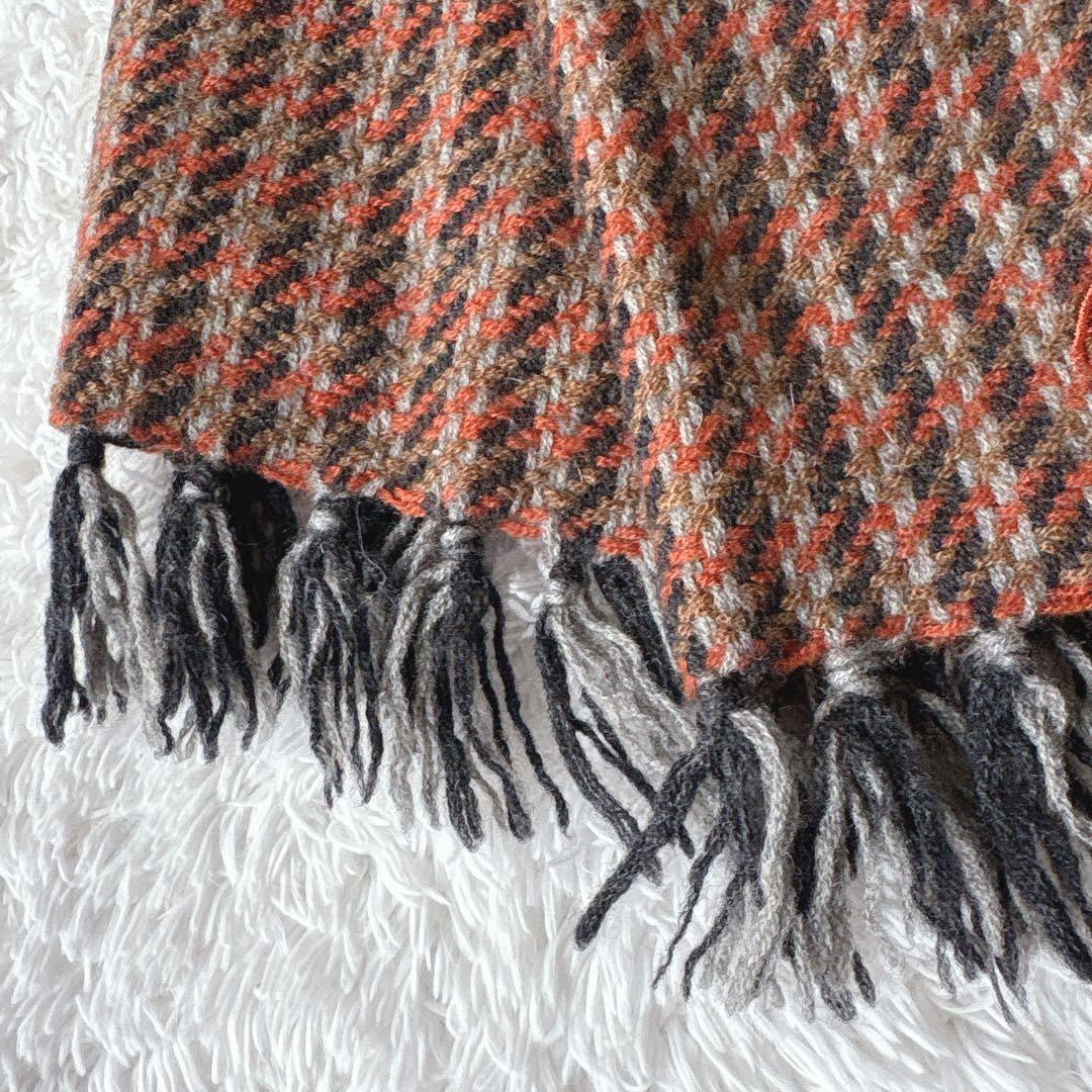 Brioni　ブリオーニ　マフラー　カシミヤ100％　イタリア製　千鳥格子　高級