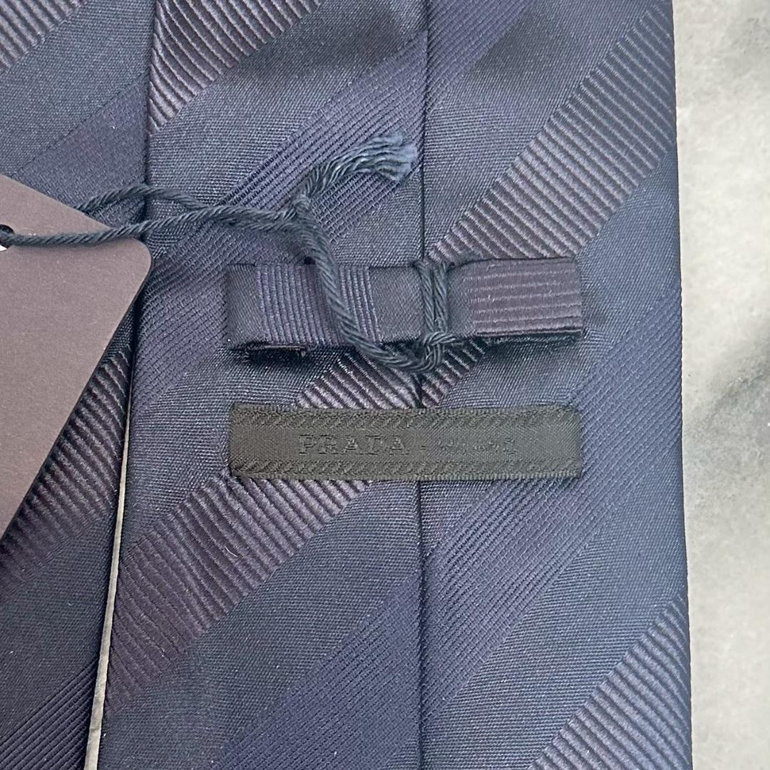 i9【新品】 PRADA ネクタイ メンズ ブルー ブランド 服飾雑貨 プラダ