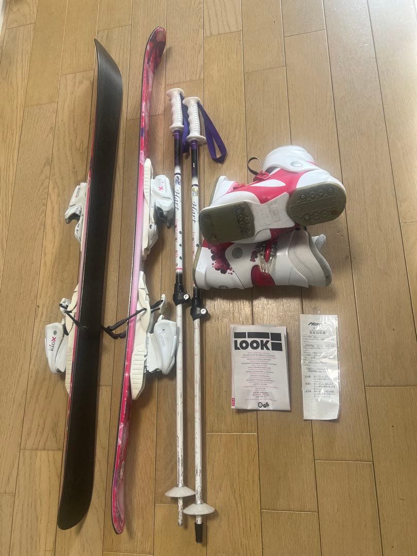 スキーセット 子供用　スキー　ブーツ　ストック 11/30まで限定価格