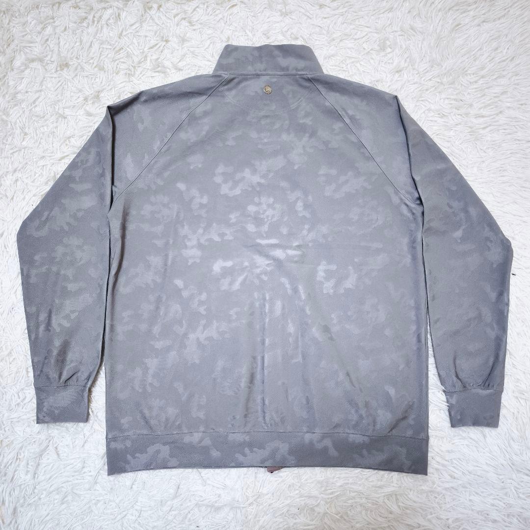 【新品】ブリーフィングゴルフ BRIEFING カモフラ ジャージ グレー L