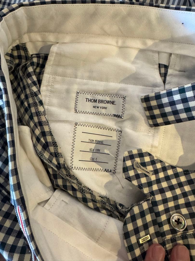 THOM BROWNE トムブラウン　ハイアーム　スーツ　ネクタイ付