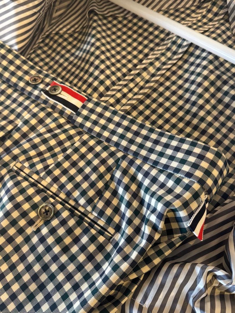 THOM BROWNE トムブラウン　ハイアーム　スーツ　ネクタイ付