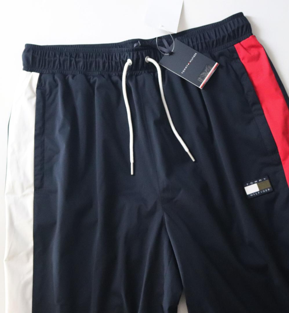 新品タグ付き【トミーヒルフィガー】Icons 2.0 トラックパンツ 紺 L