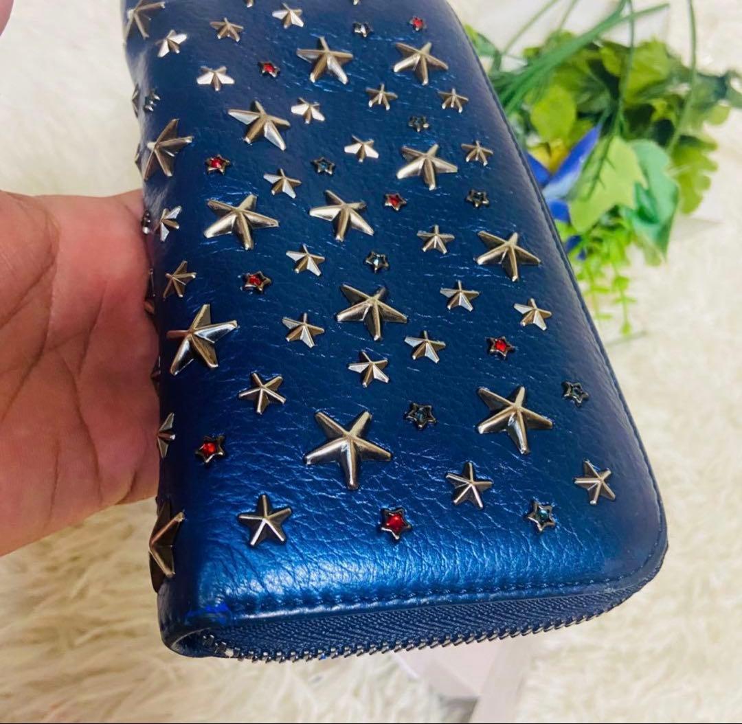 ♥*♥様 JIMMY CHOO✨ジミーチュウ✨FILIPA✨財布✨メタリックカラ
