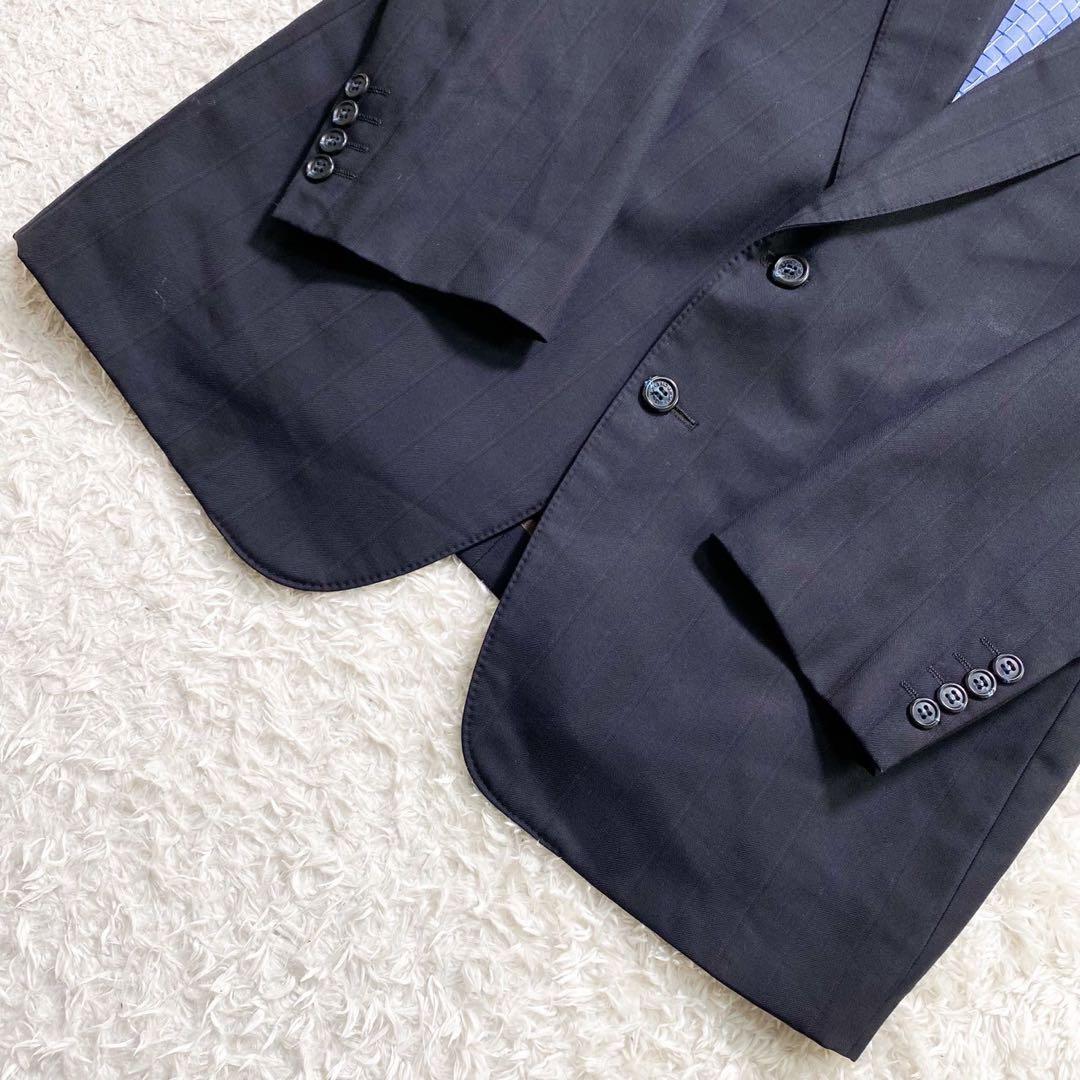 【希少XL】GIVENCHY ジバンシー セットアップ シングル 2B ネイビー