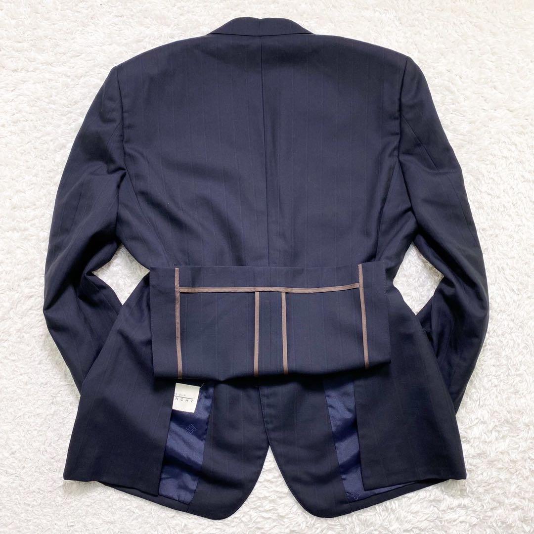 【希少XL】GIVENCHY ジバンシー セットアップ シングル 2B ネイビー