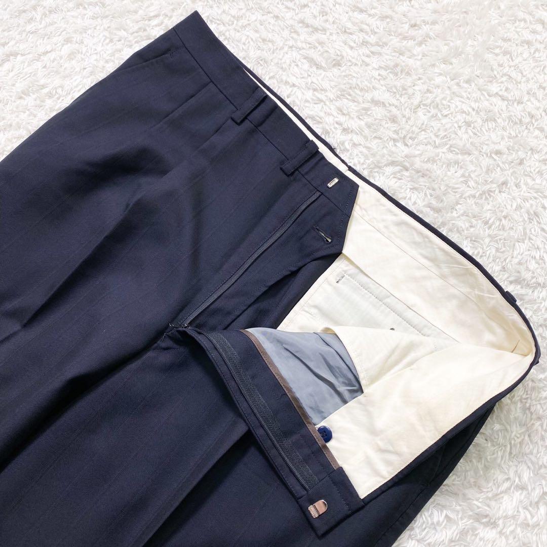 【希少XL】GIVENCHY ジバンシー セットアップ シングル 2B ネイビー