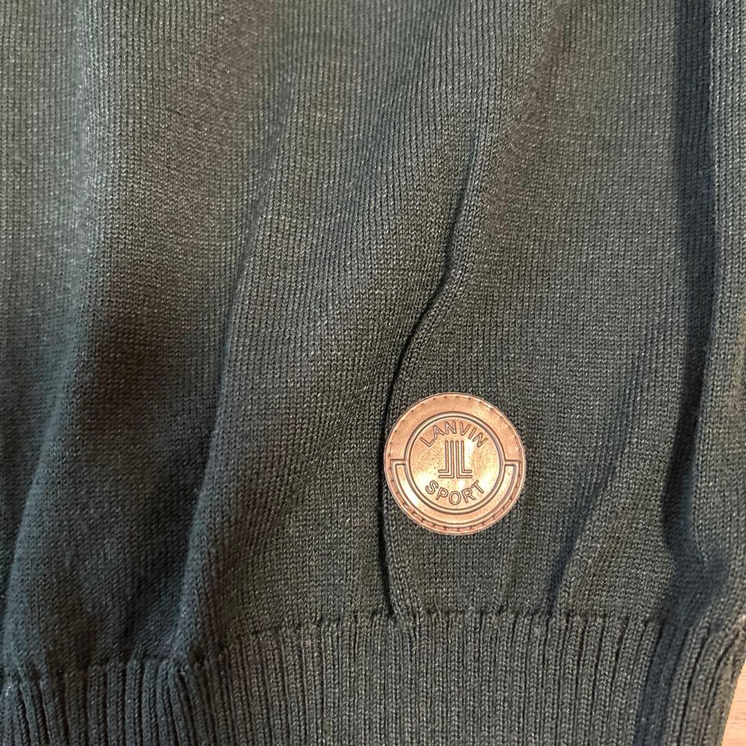 ランバンスポール　ジップアップ　ニット