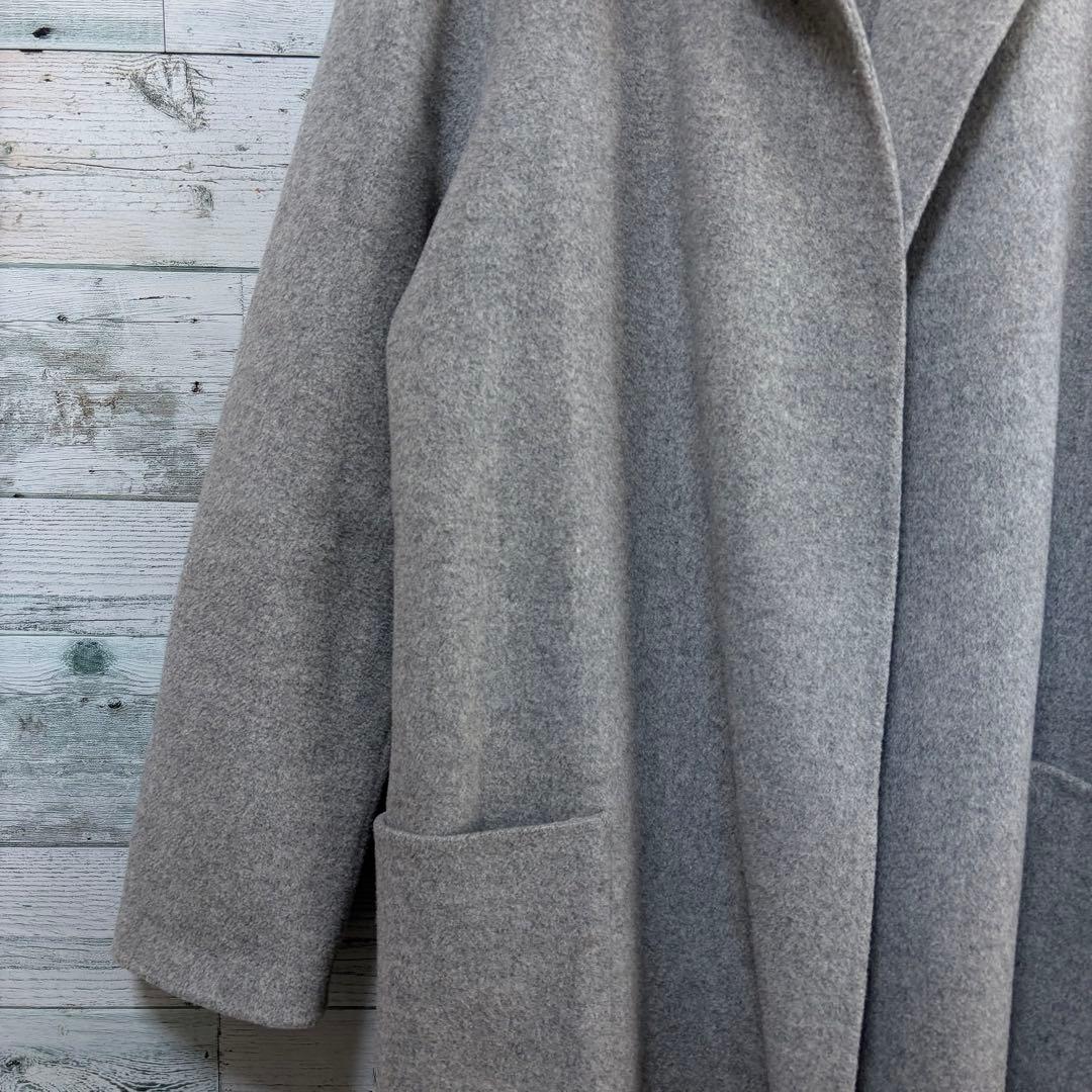 ☆美品☆ボールジィトゥモローランド　ウールガウンコート　グレー　36サイズ