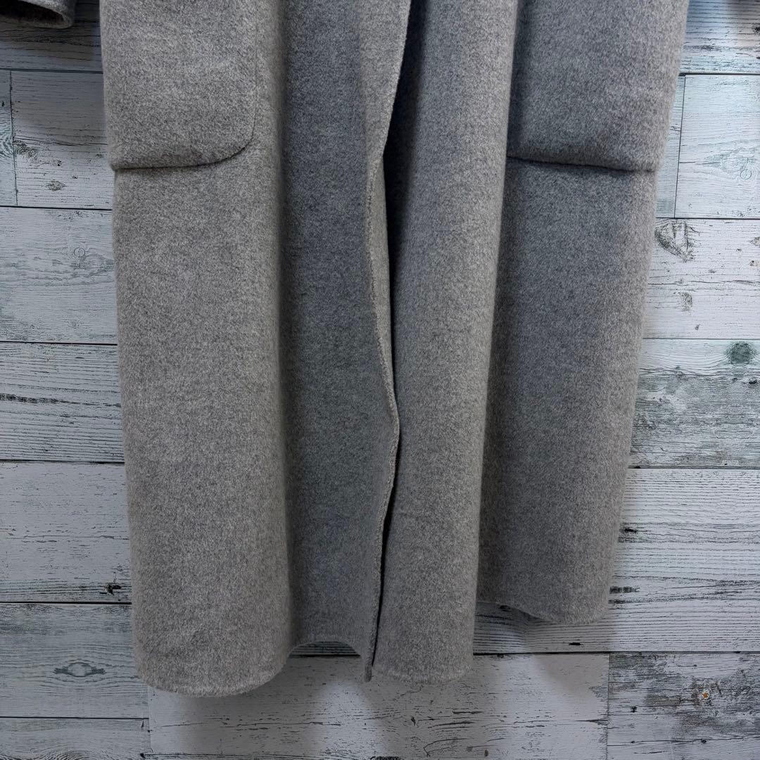 ☆美品☆ボールジィトゥモローランド　ウールガウンコート　グレー　36サイズ