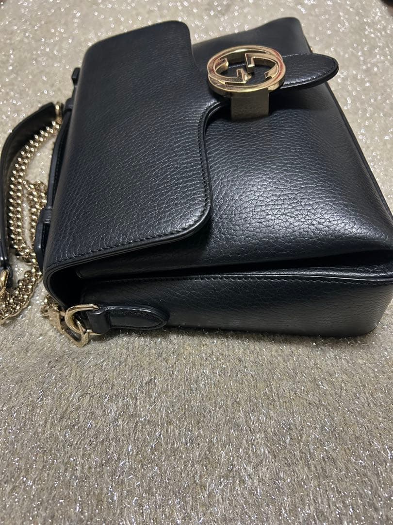 <⚠️IMTSH⚠️>GUCCI インターロッキング ショルダーバッグ