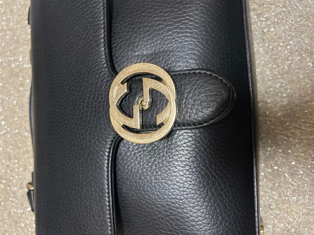 <⚠️IMTSH⚠️>GUCCI インターロッキング ショルダーバッグ