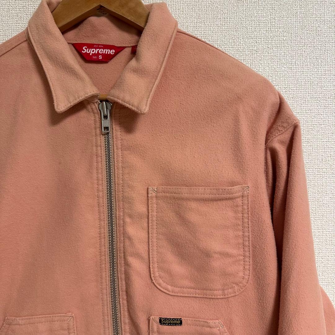 ジャケット・アウター Supreme Moleskin Work Jacket Dusty Pink