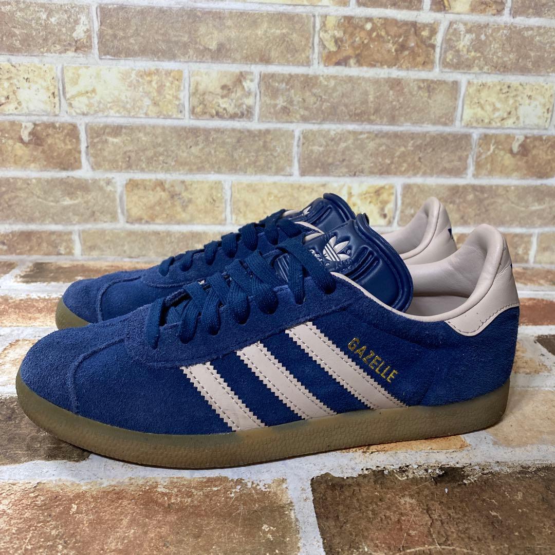 アディダスadidas Gazelle ネイビー スニーカー24㎝